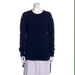 RtA Denim Navy Cashmere Crew Neck Sweater